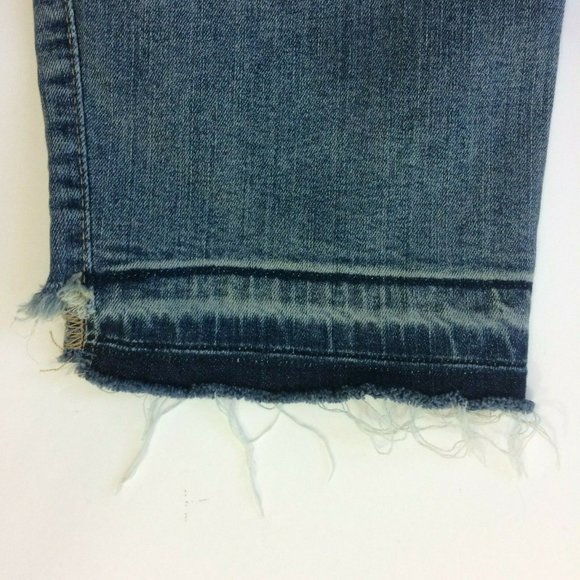 Lane Bryant Womens Plus Size 22 Jeans Skinny Floral Embroidered Distressed 47x30 - Picture 6 of 12